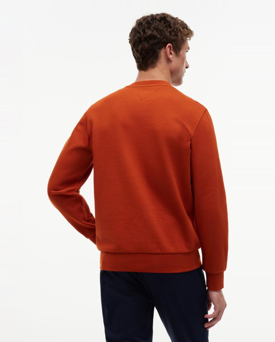 Sudadera de caballero con cuello redondo - Tommy Hilfiger - Teja Teja-2