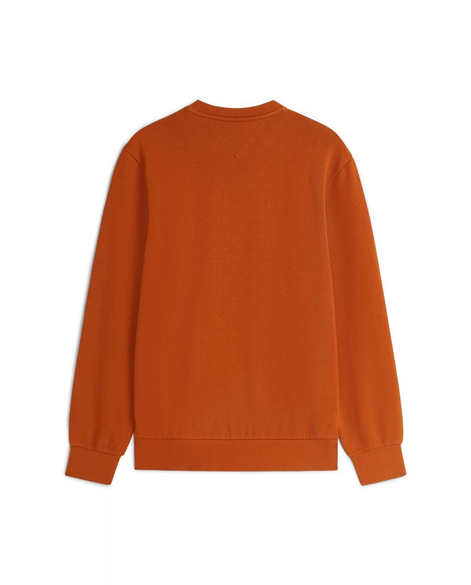 Sudadera de caballero con cuello redondo - Tommy Hilfiger - Teja Teja-5