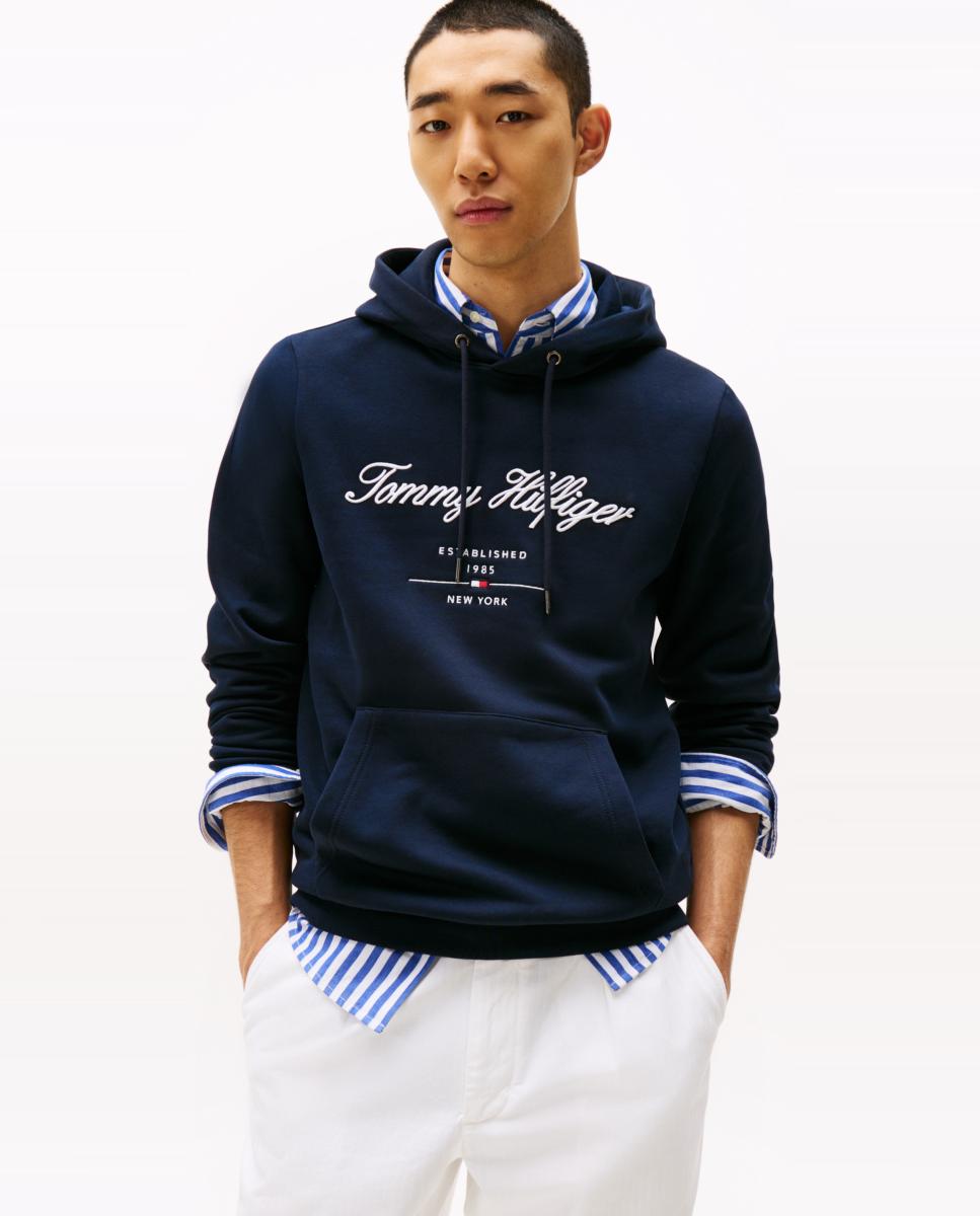 Imagem 0 de Sweatshirt com Capuz e Branding Bordado