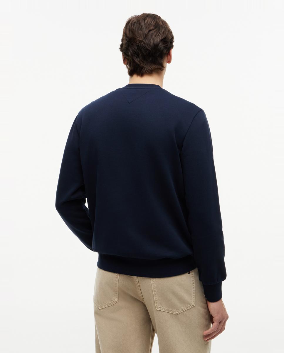 Sudadera de caballero con cuello redondo - Tommy Hilfiger - Azul marino Azul marino-2