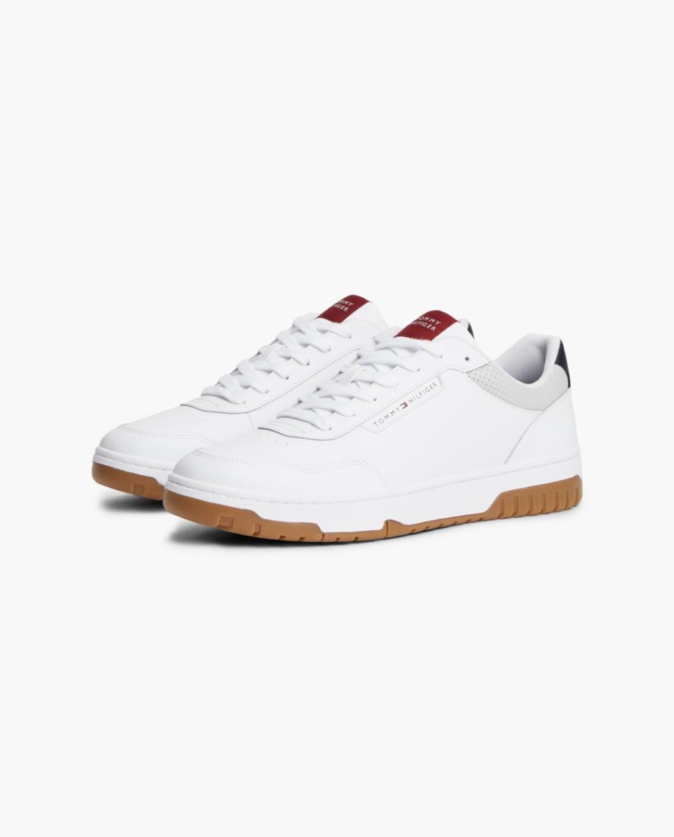 Sapatilhas Tipo Basquetebol com Atacadores Branco-2