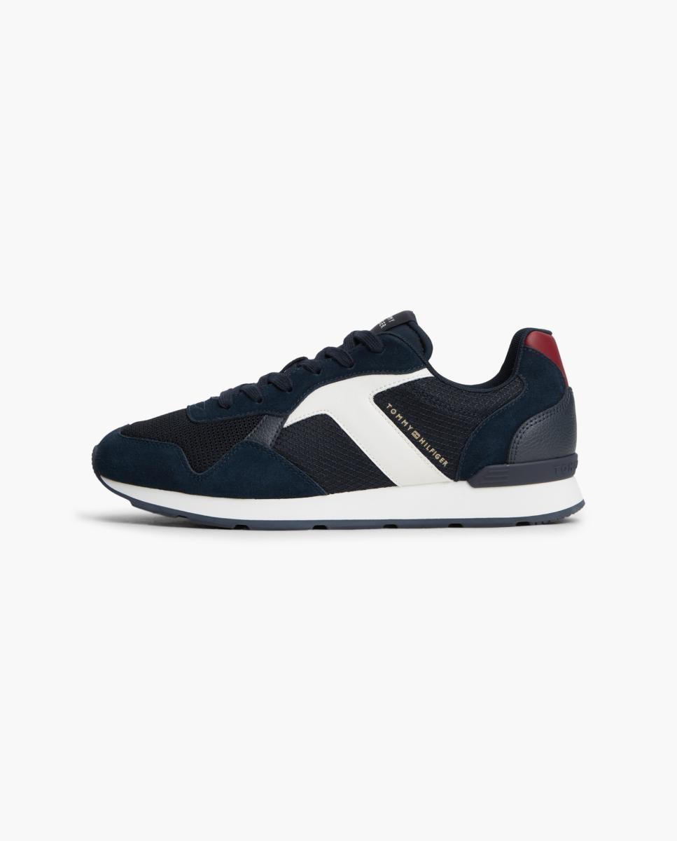 Sapatilhas Tipo Runner com Atacadores Branco-7
