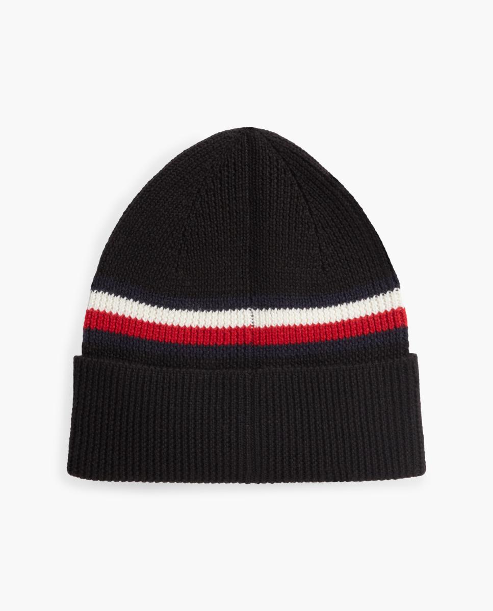 Gorro Tipo Beanie Estampado Preto-2
