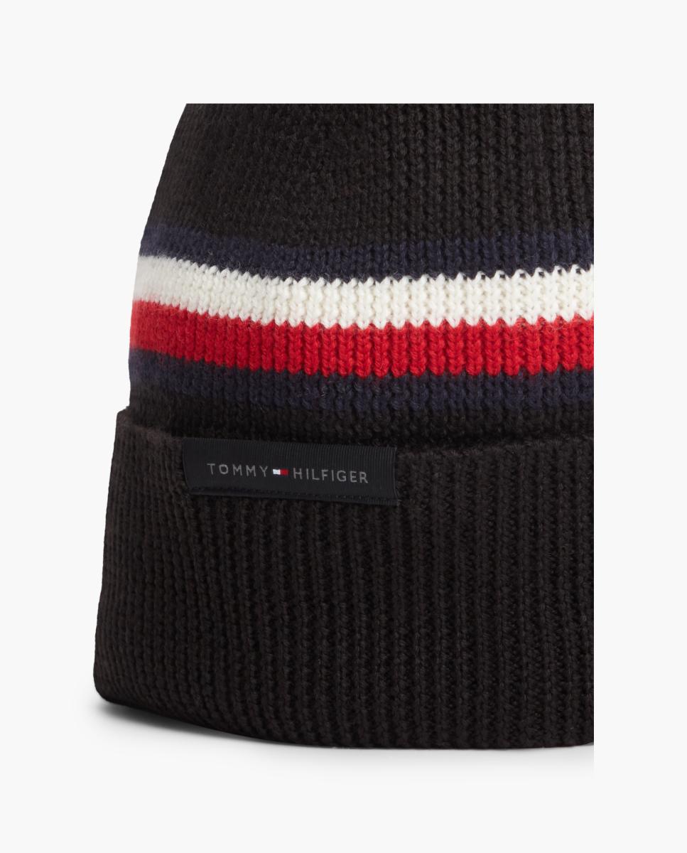 Gorro Tipo Beanie Estampado Preto-3
