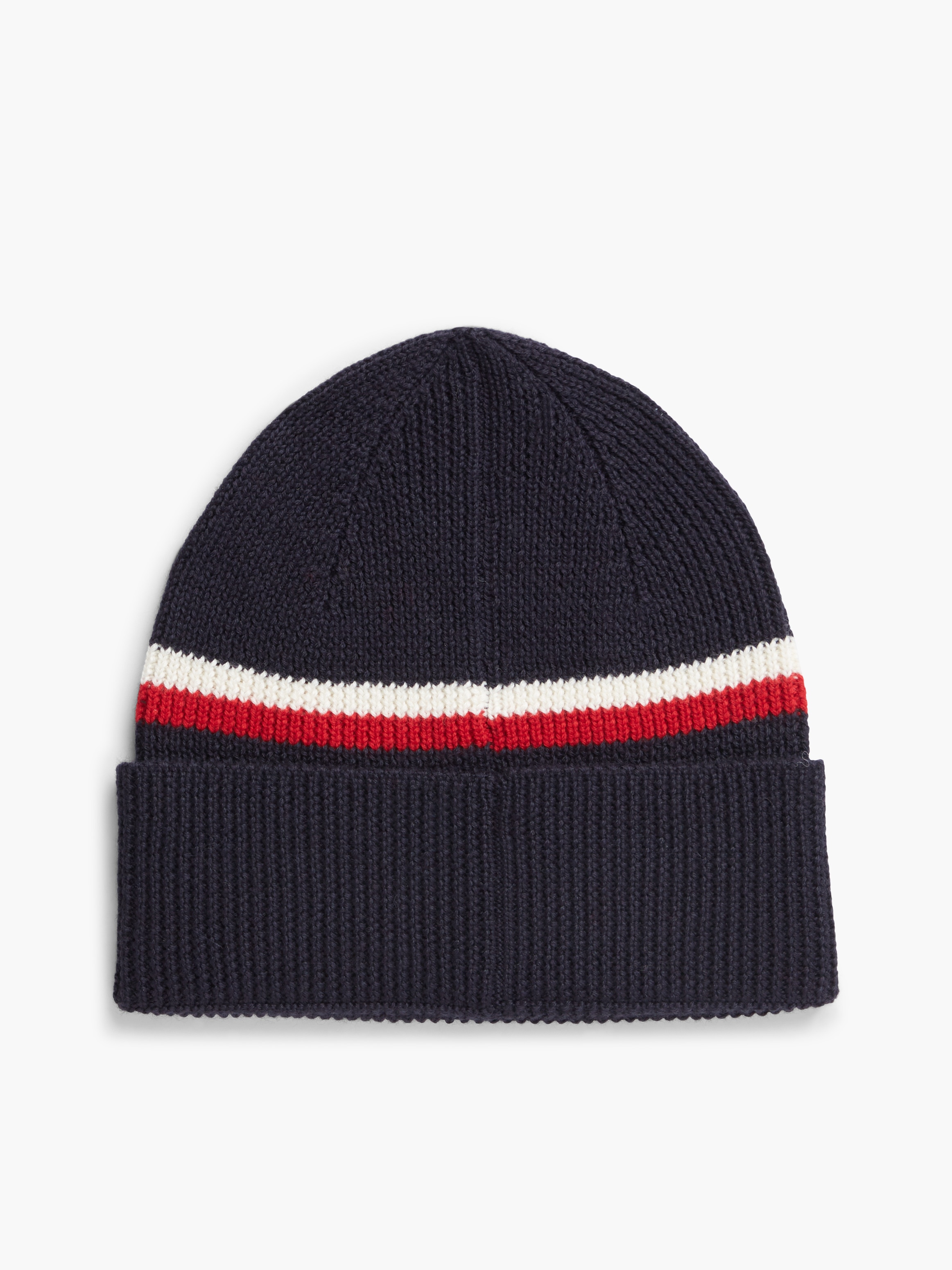Imagen 2 de Gorro de caballero tipo beanie estampado - Tommy Hilfiger - Azul marino Azul marino