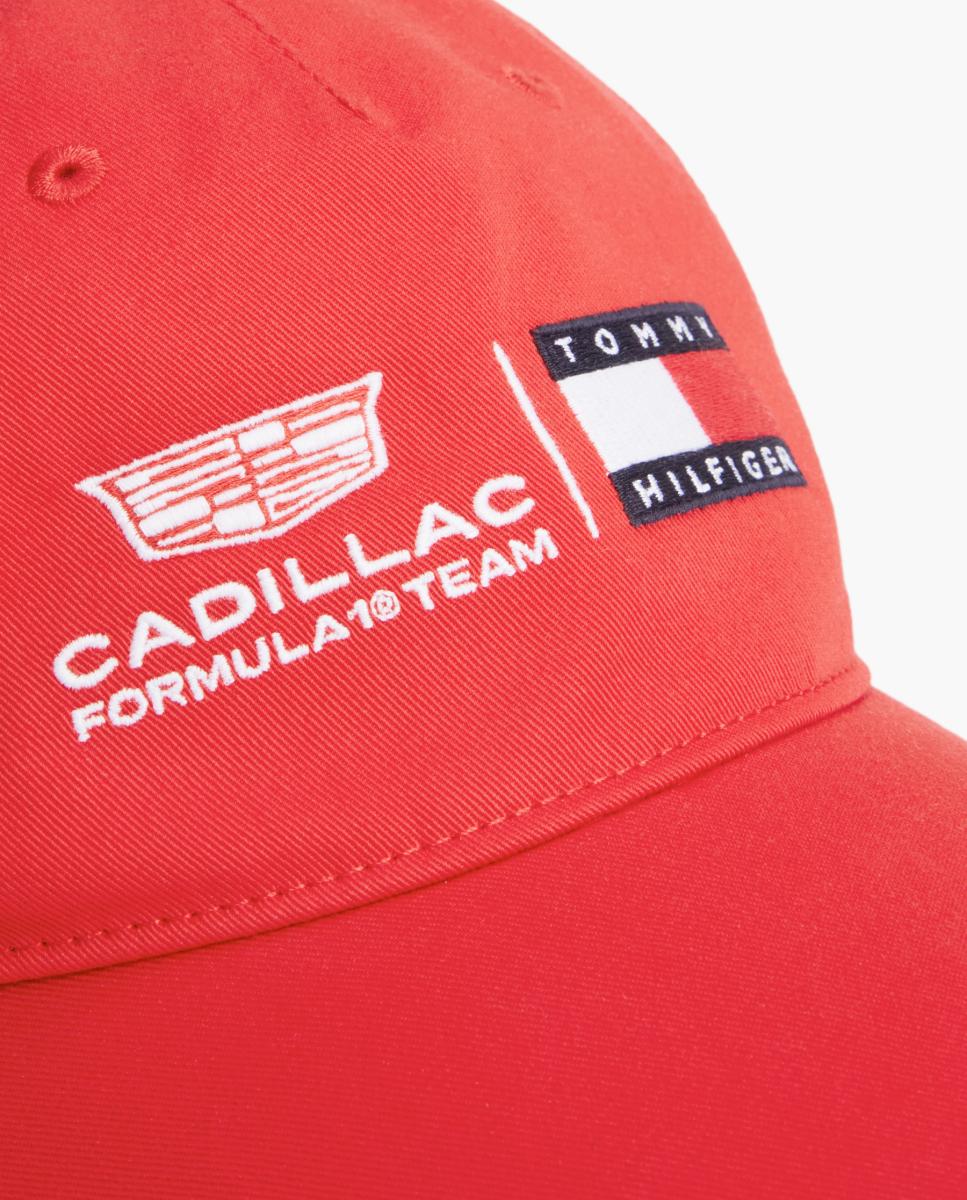 Boné de Algodão Cápsula Cadillac Vermelho-3