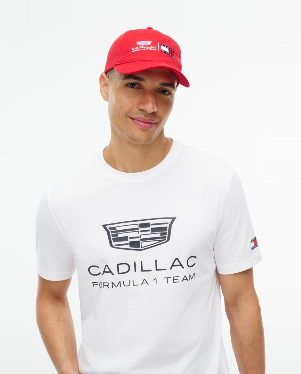 Boné de Algodão Cápsula Cadillac Vermelho-5