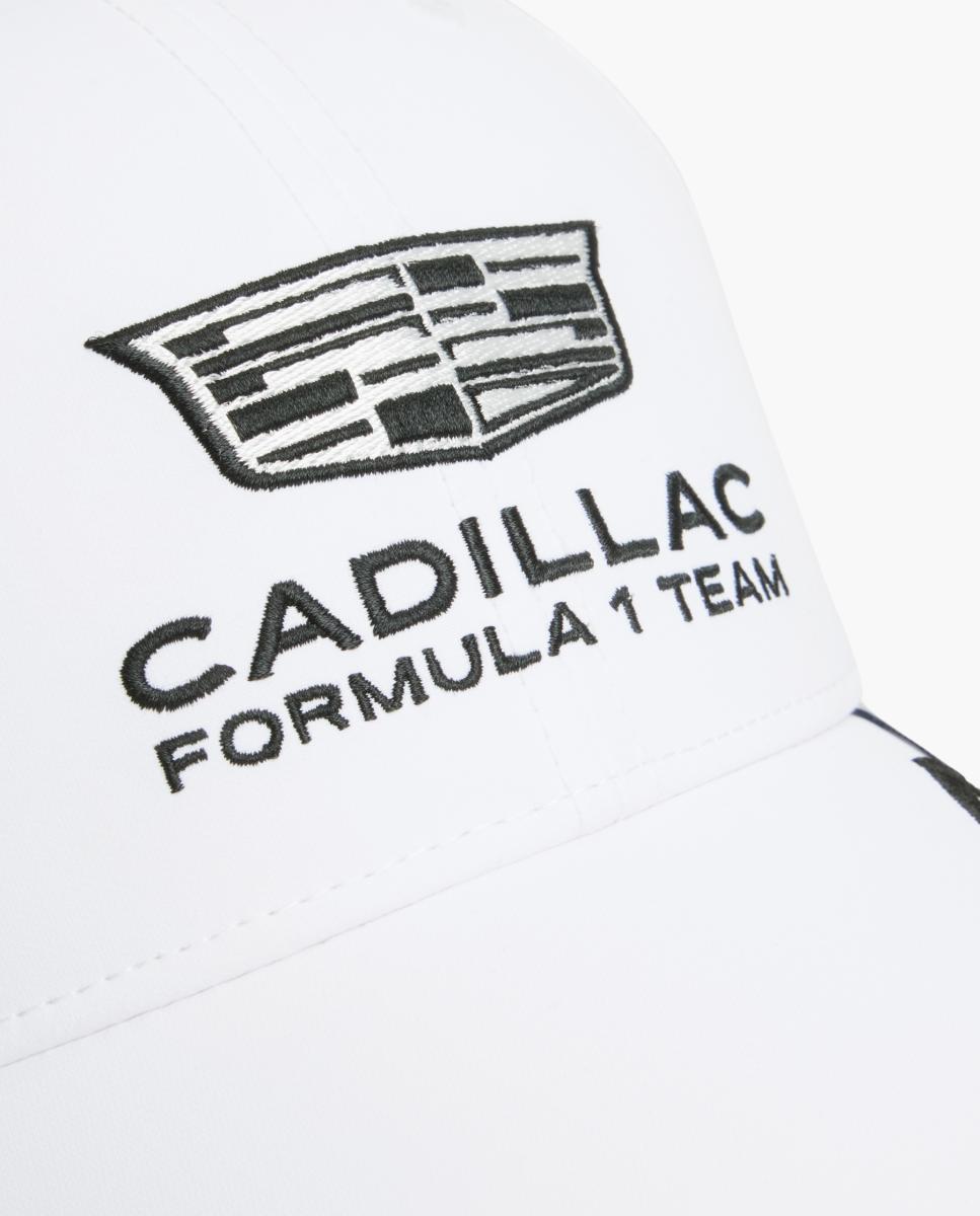Boné Cápsula Cadillac Branco-3