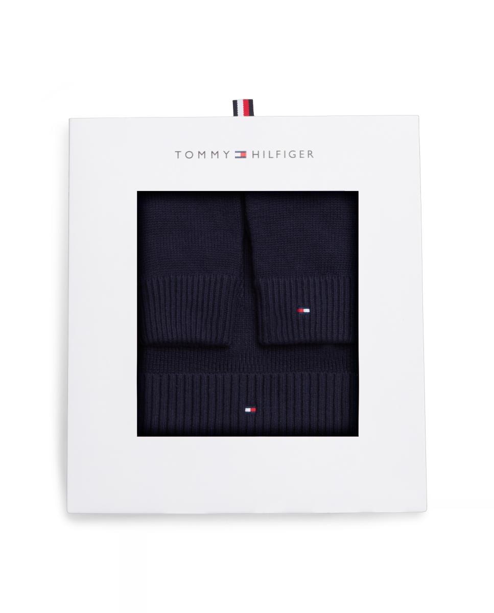 Pack de Presente com Gorro e Luvas Azul-marinho-2