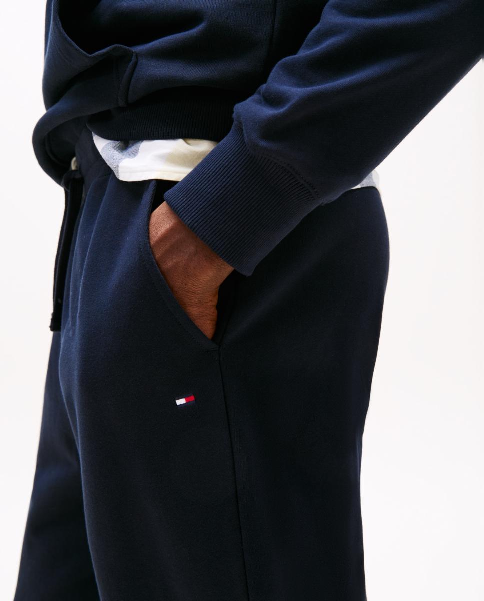 Pantalón de chándal de caballero liso - Tommy Hilfiger - Azul marino Azul marino-4