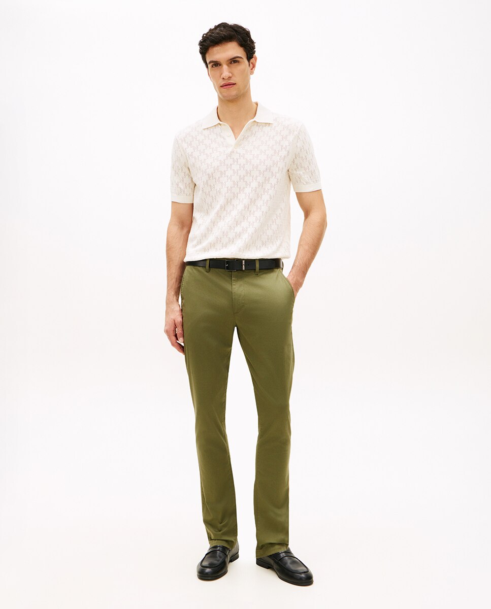 Imagem 0 de Calças Chino Slim Fit Bleecker