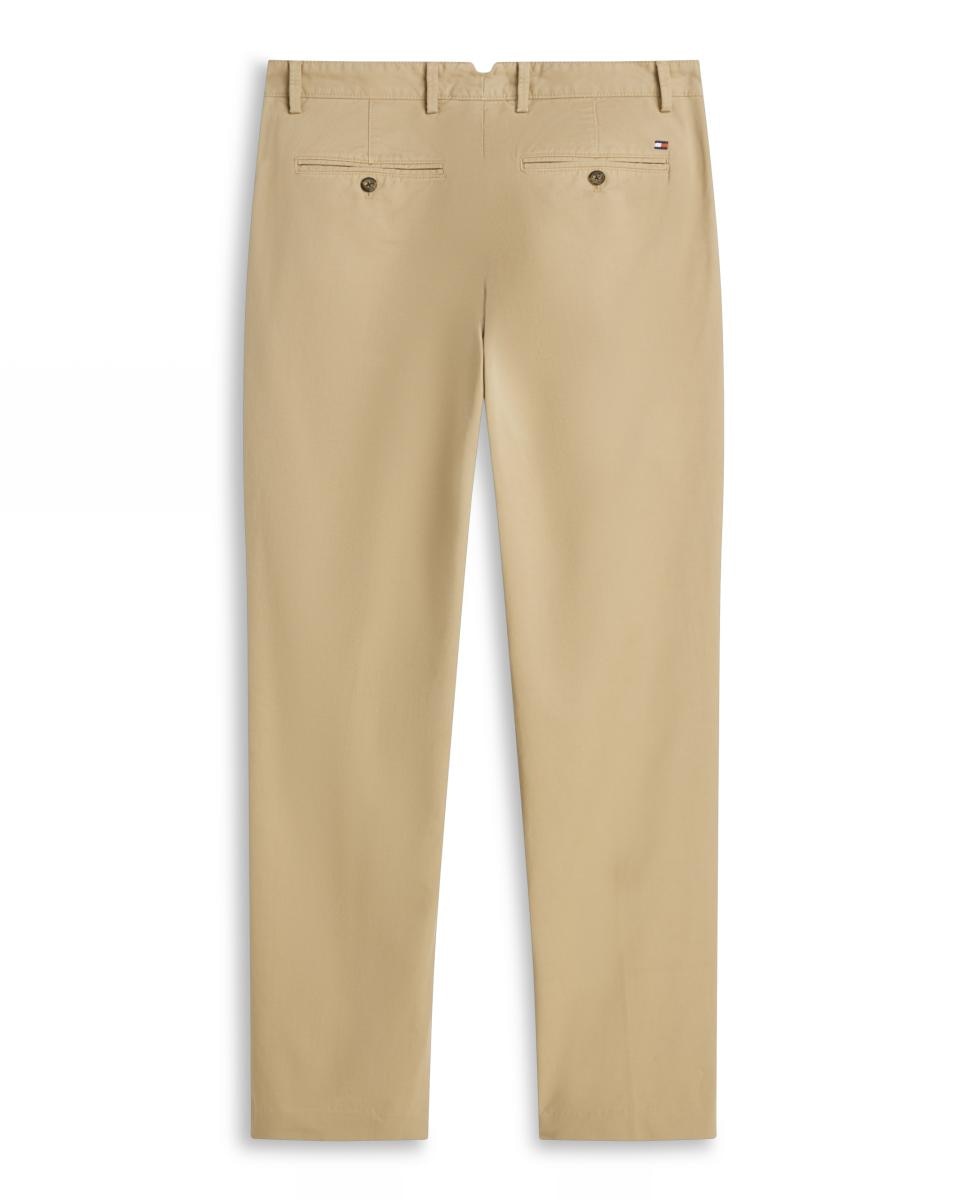 Calças Chino de Pinças Regular Fit Dover Bege-2