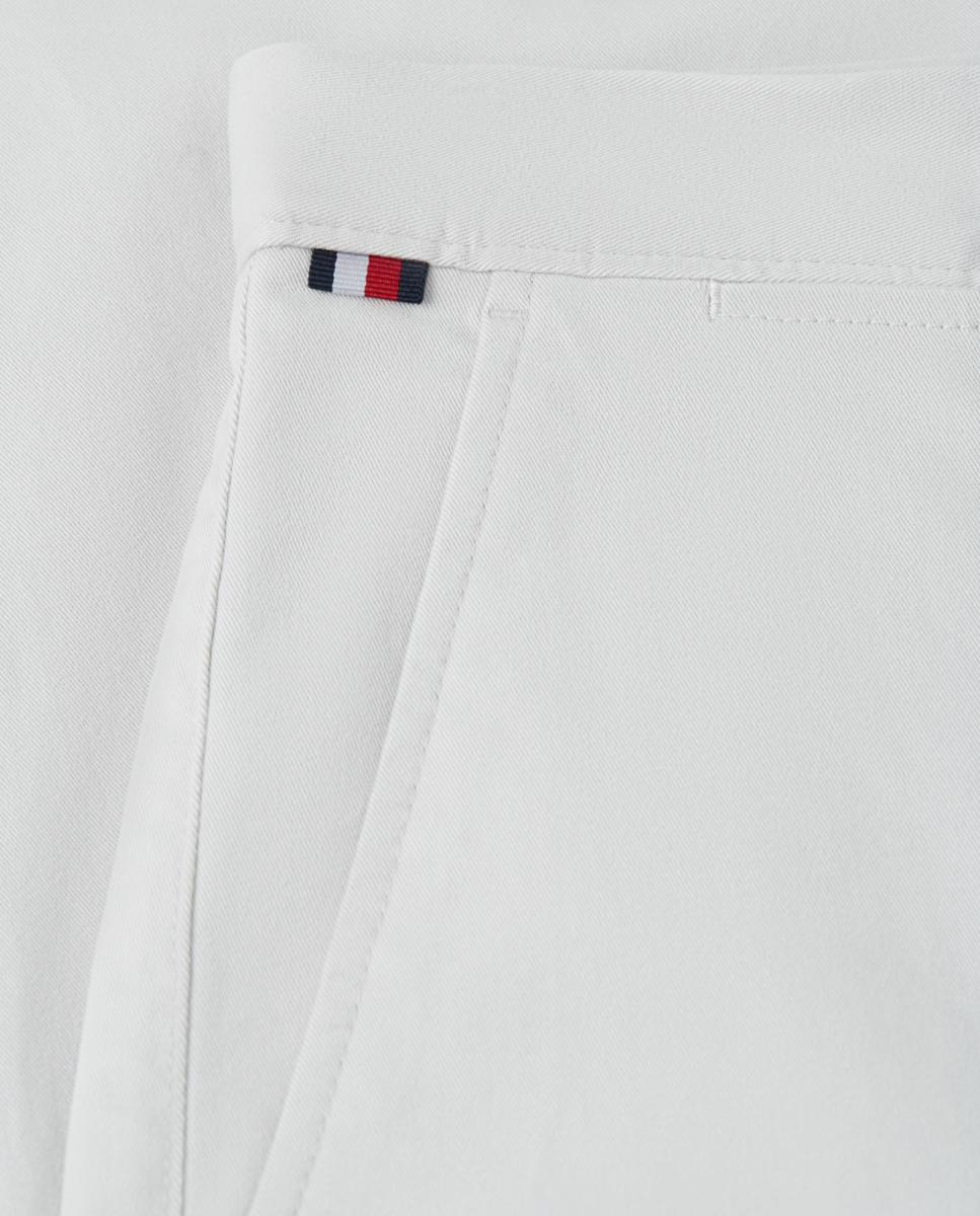 Calças Chino Clássicas Denton Slim Fit Cinzento-7