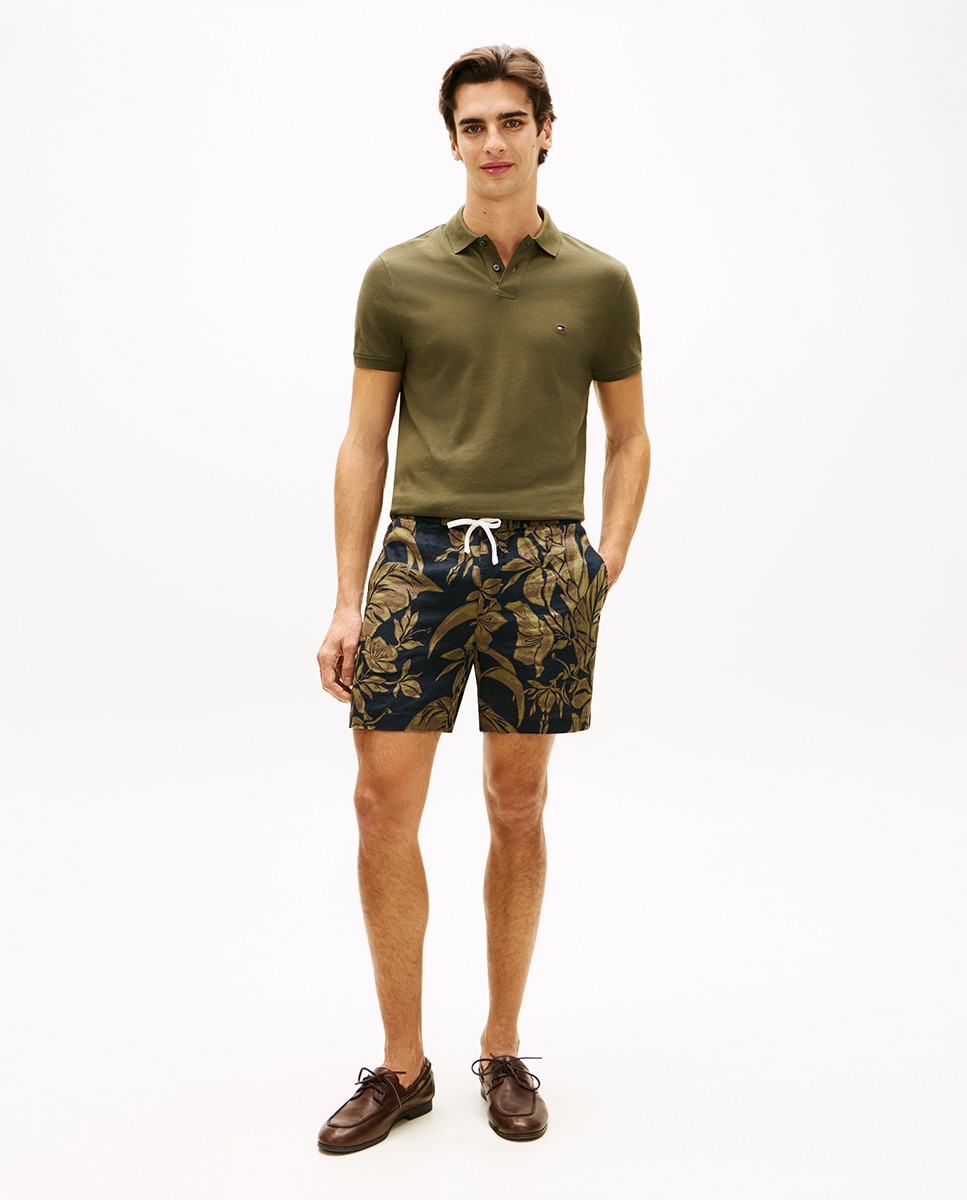 Imagem 0 de Bermudas de Linho Estampadas