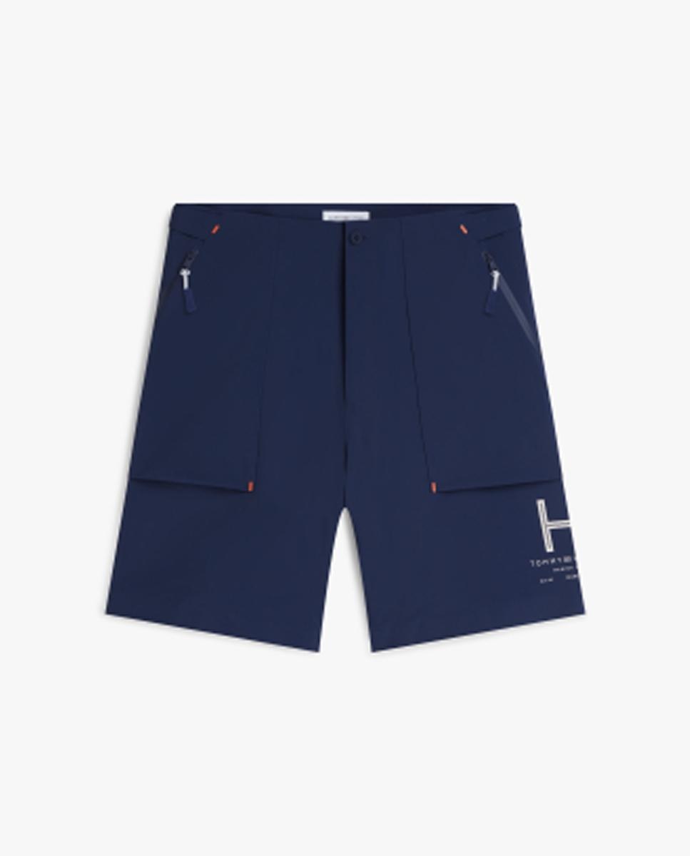 Bermudas Técnicas Azul-marinho-9