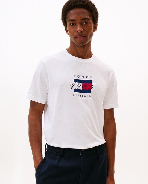 Imagen 0 de Camiseta de caballero de manga corta con cuello redondo