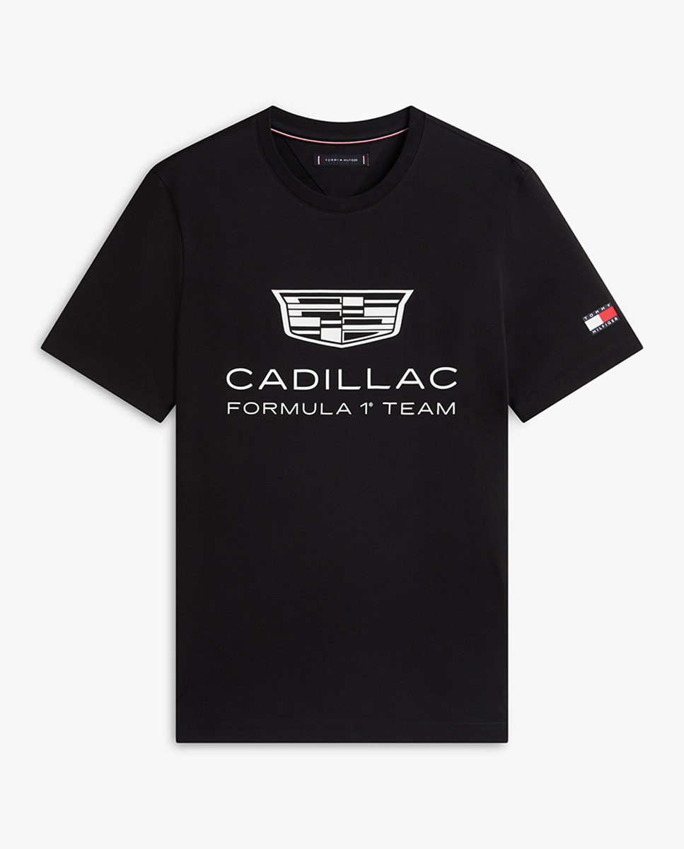 T-shirt de Manga Curta da Cápsula Cadillac Preto-5