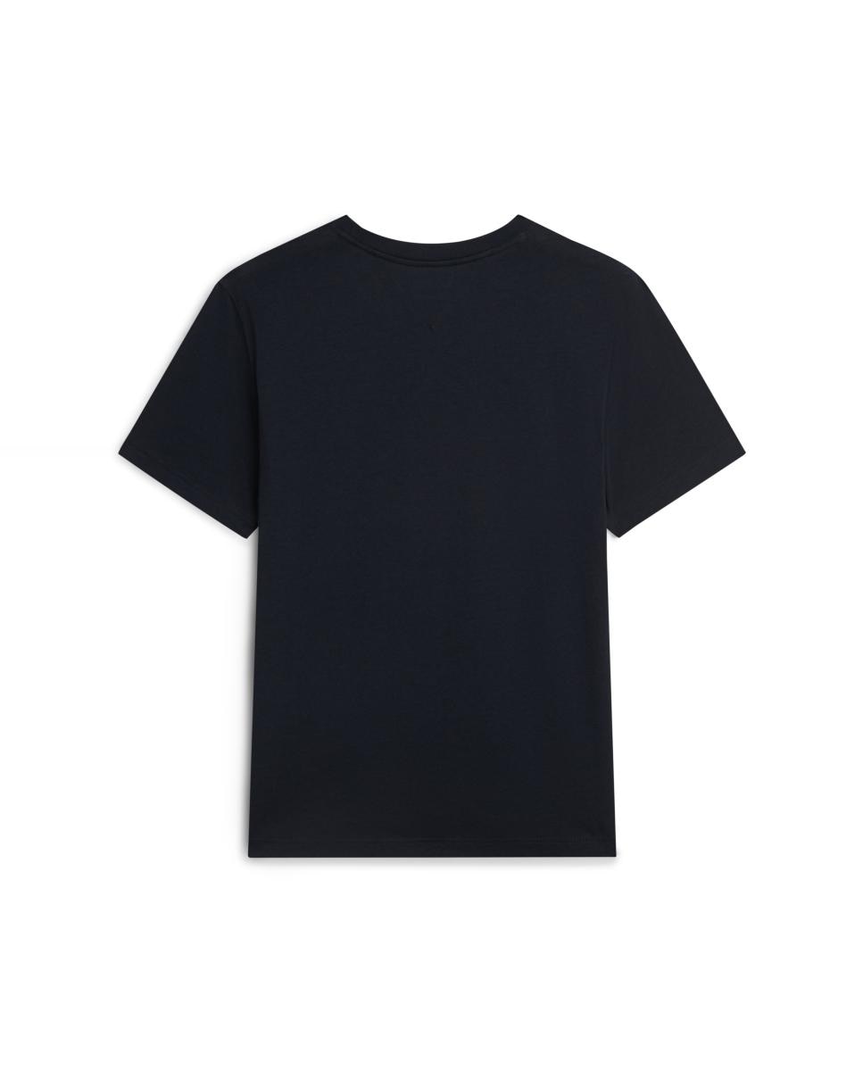 Camiseta de caballero con branding impreso en el pecho - Tommy Hilfiger - Azul marino Azul marino-5