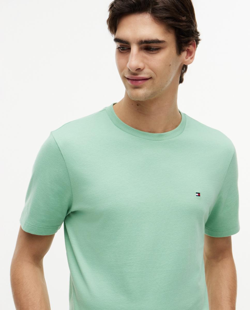 T-shirt Lisa Básica Verde-menta-3