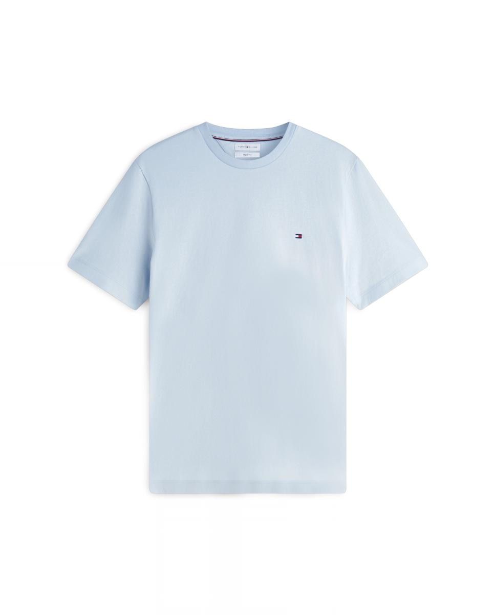 T-shirt Lisa Básica Azul-celeste-3