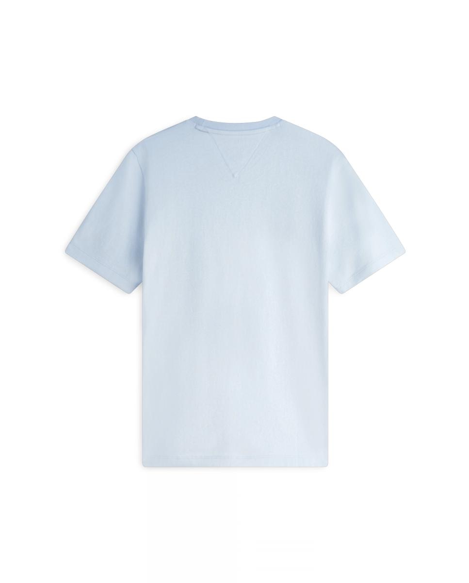 T-shirt Lisa Básica Azul-celeste-4