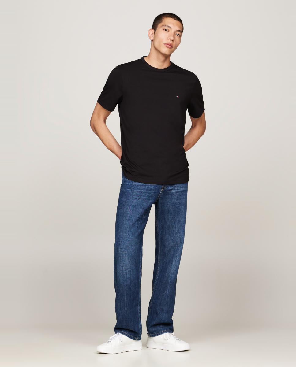 Camiseta Performance básica de caballero - Tommy Hilfiger - Negro Negro-5
