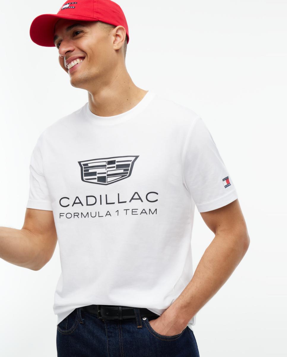 T-shirt de Manga Curta Cápsula Cadillac Branco-3