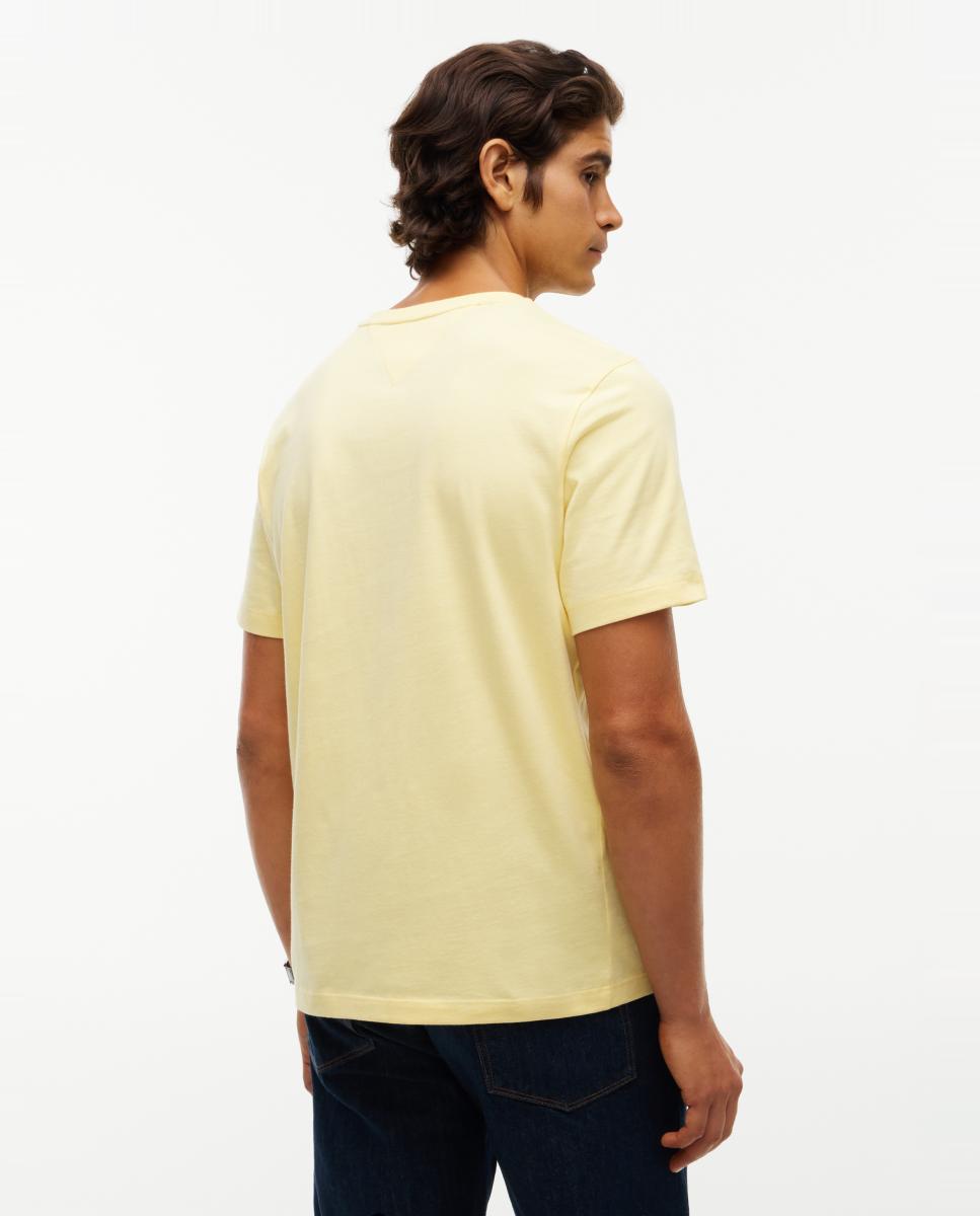 T-shirt Lisa Básica Amarelo-2