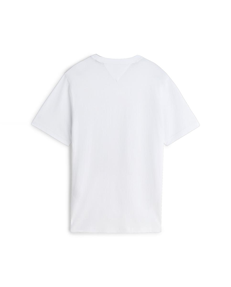 T-shirt de Manga Curta com Estampado Branco-2