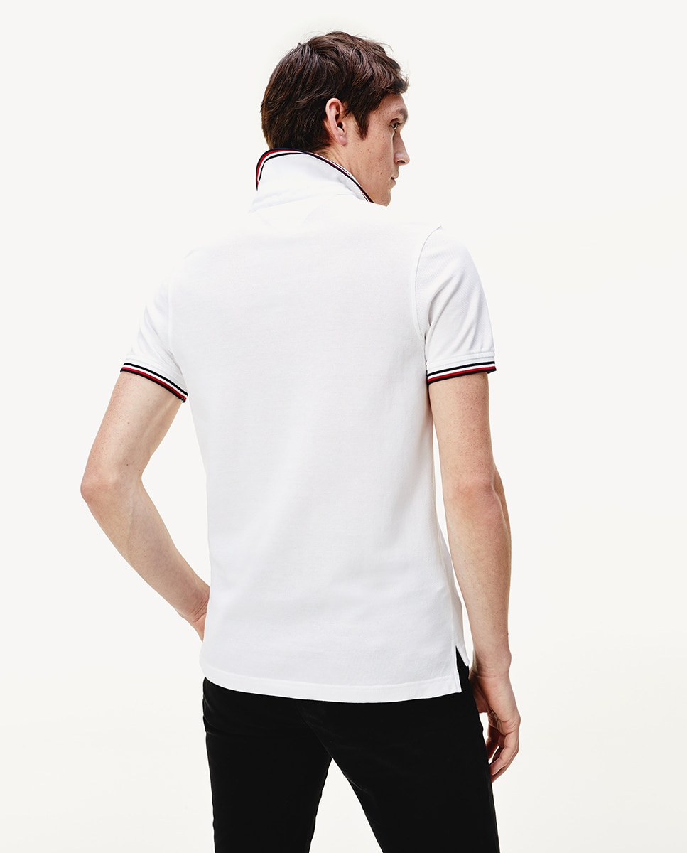 Polo de Fantasia com Manga Curta - Branco Branco-2