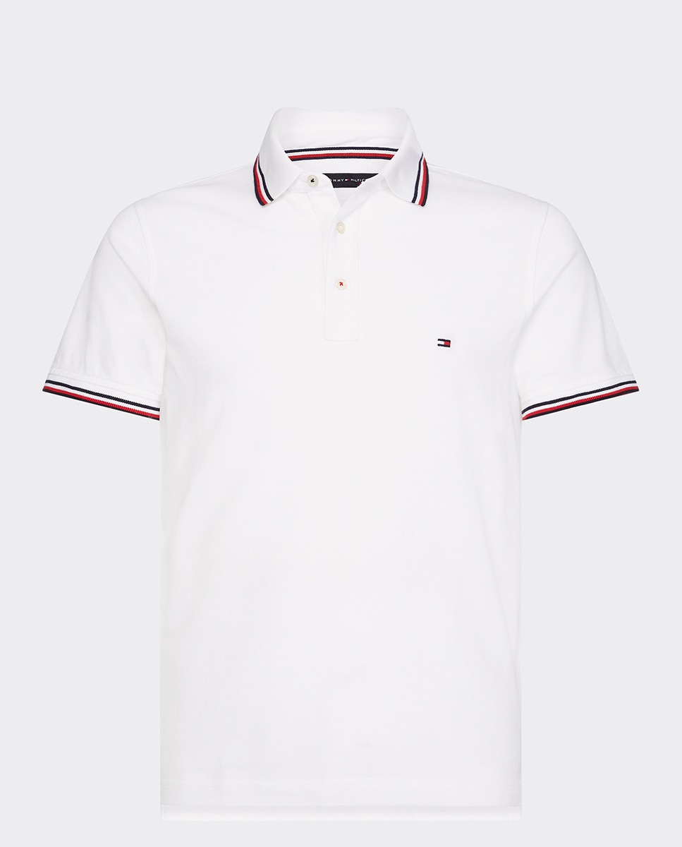 Polo de Fantasia com Manga Curta - Branco Branco-4