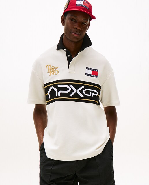 Polo de hombre de manga corta con fit relaxed