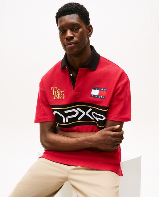 Polo de hombre de manga corta con fit relaxed