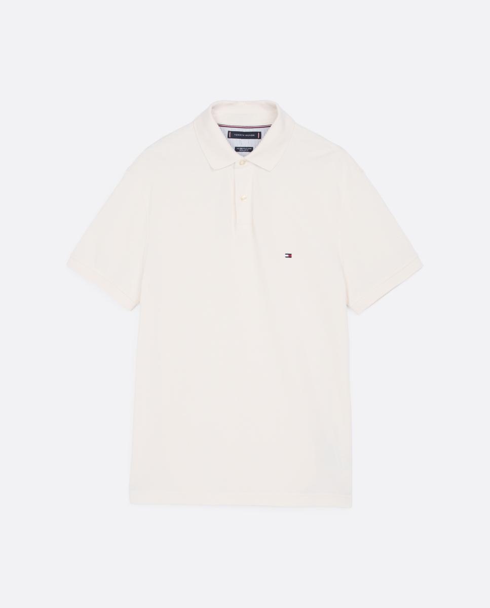 Imagen 4 de Polo regular con bandera bordada de Tommy Hilfiger - Amarillo Blanco