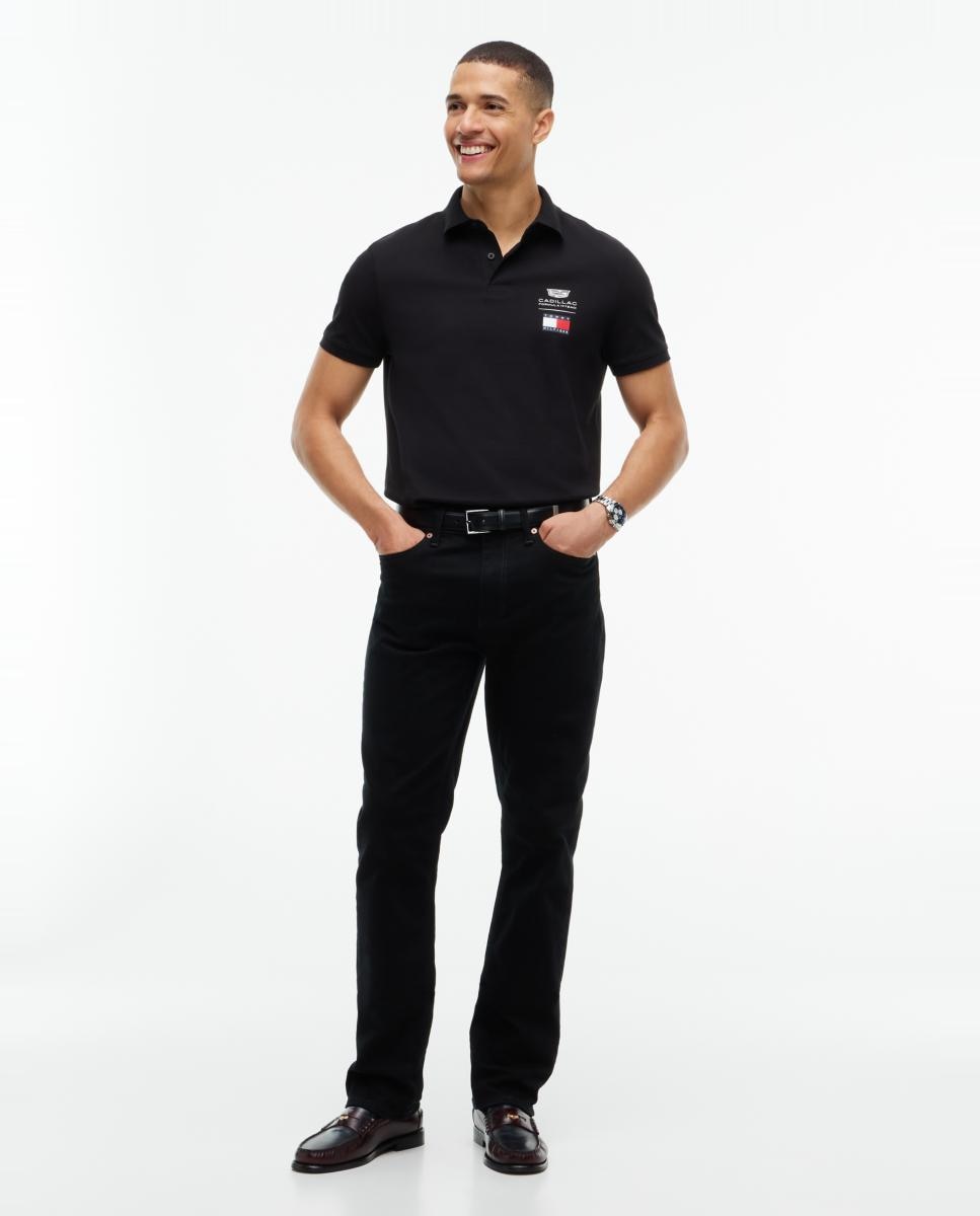 Polo de caballero de manga corta de la cápsula Cadillac - Tommy Hilfiger - Negro Negro-7