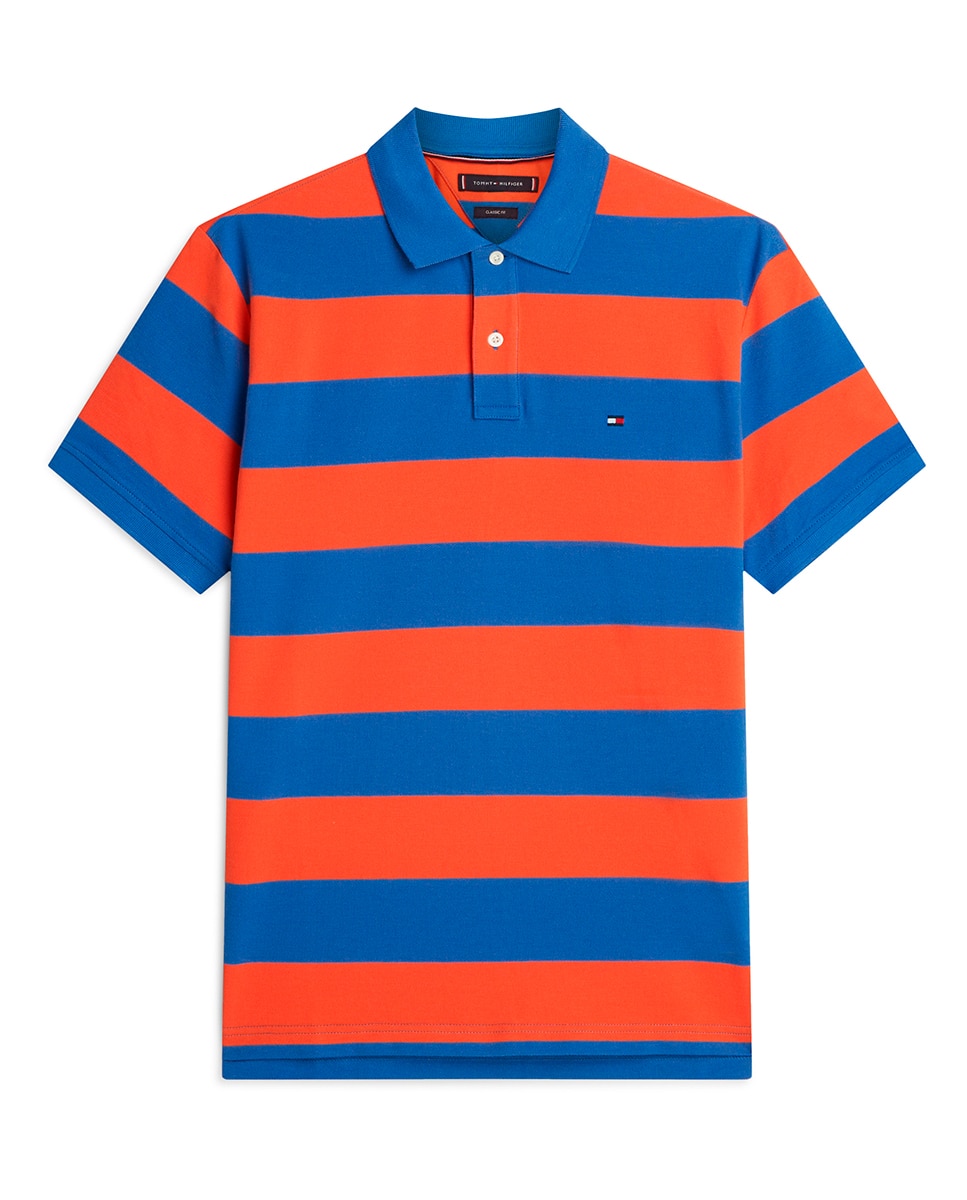 Imagem 0 de Polo Piqué às Riscas