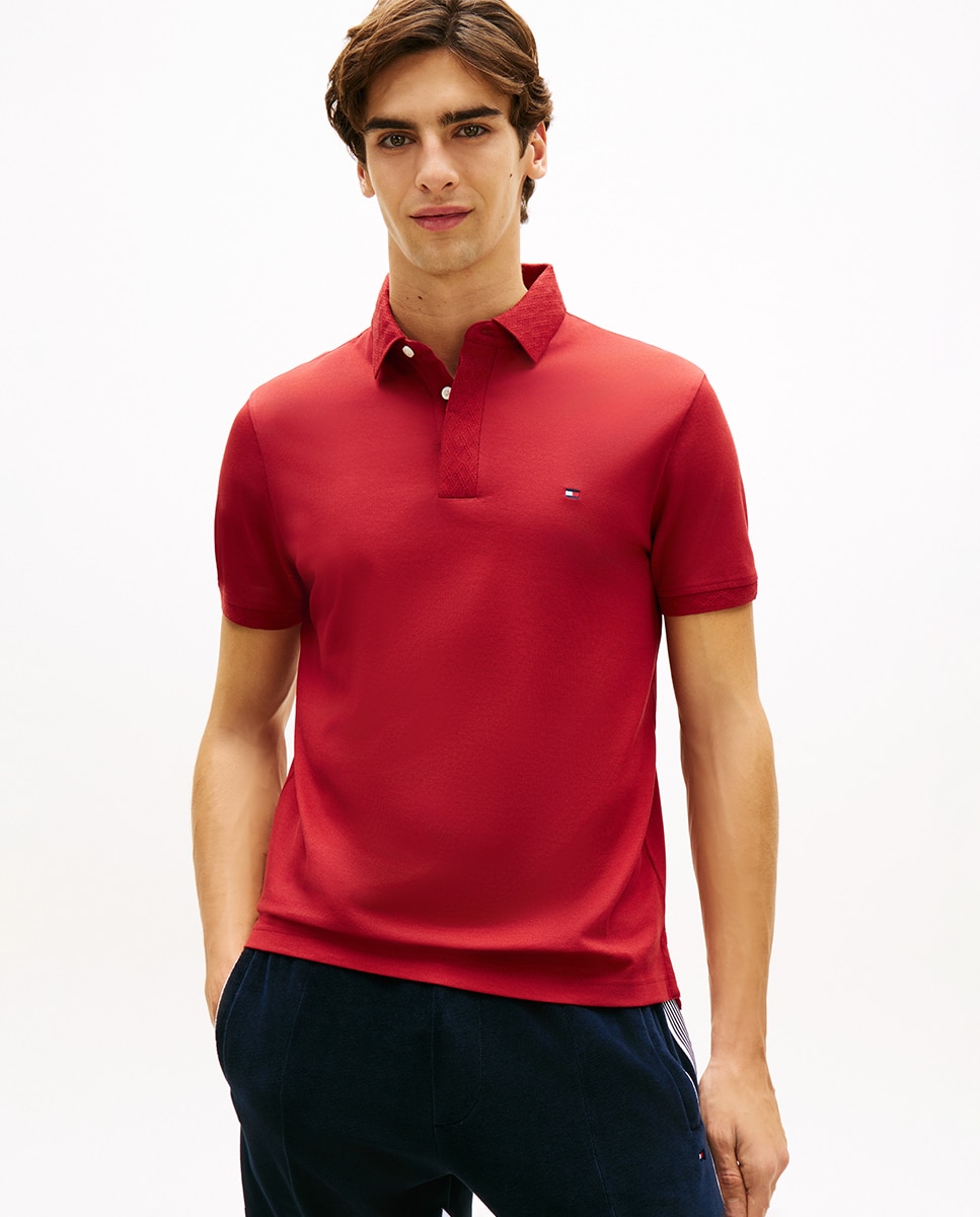 Imagem 0 de Polo Liso de Piqué com Manga Curta