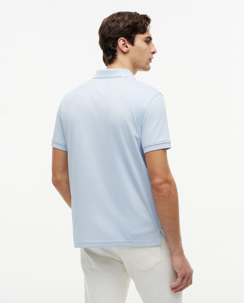 Imagen 2 de Polo Performance con cremallera - Tommy Hilfiger - Azul celeste Azul celeste