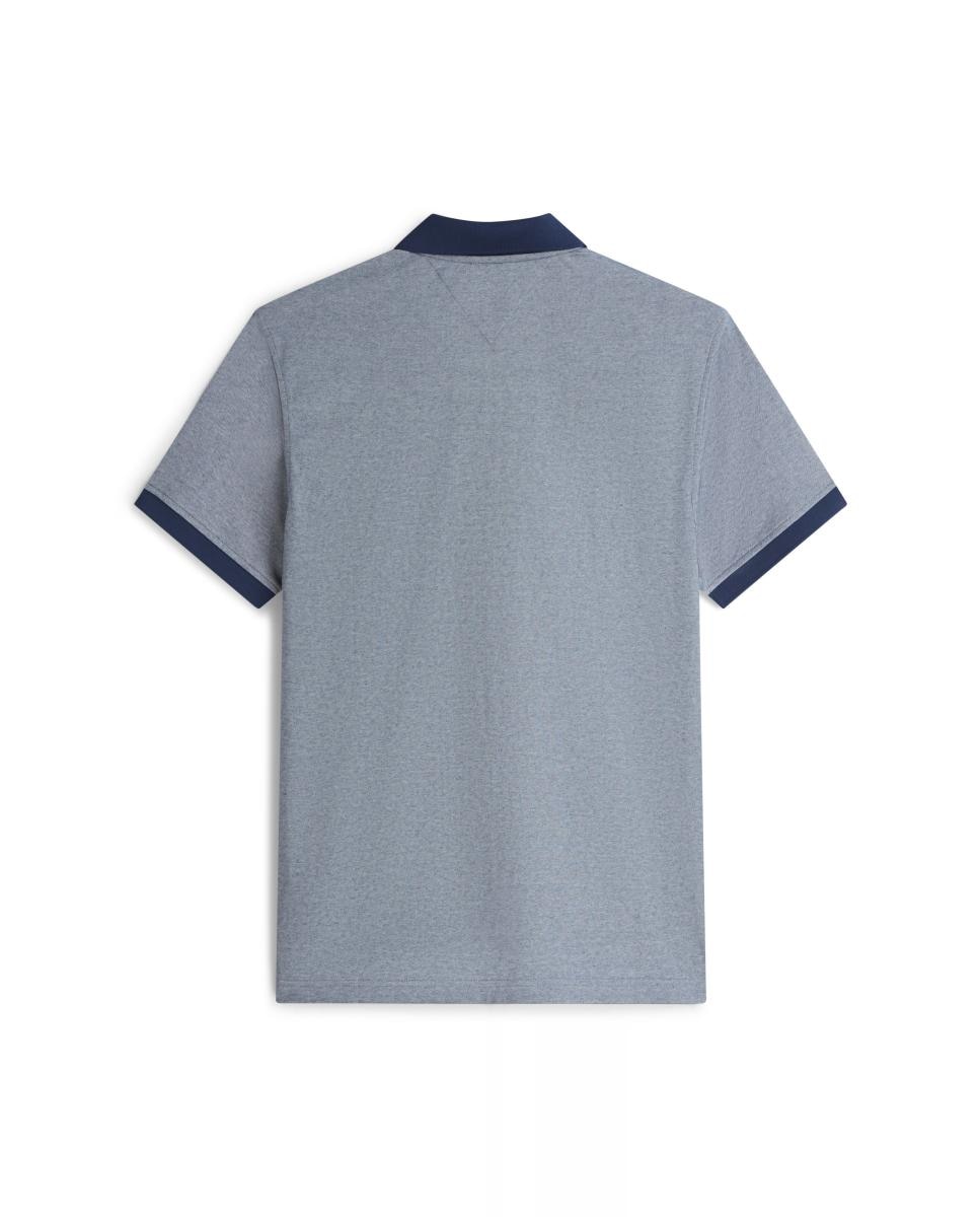 Polo Performance com Fecho de Correr Azul-marinho-5
