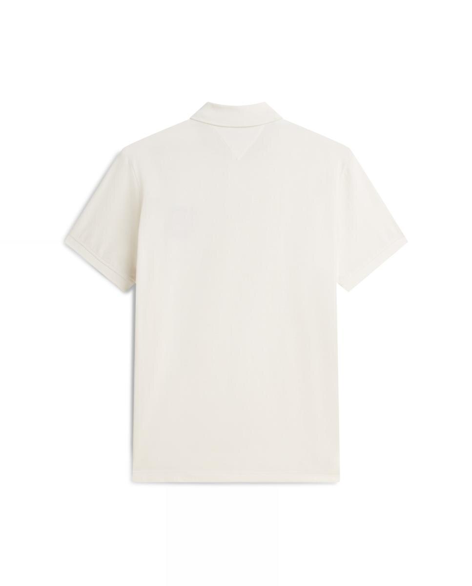 Polo de caballero con bandera ondeando bordada - Tommy Hilfiger - Blanco Blanco-5