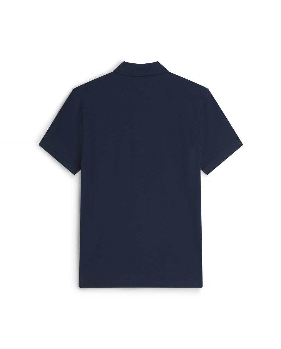 Polo de caballero con bandera ondeando bordada - Tommy Hilfiger - Azul marino Azul marino-6