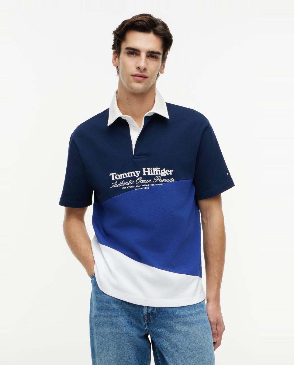 Imagem 0 de Polo de Color Block com Branding XL Impresso