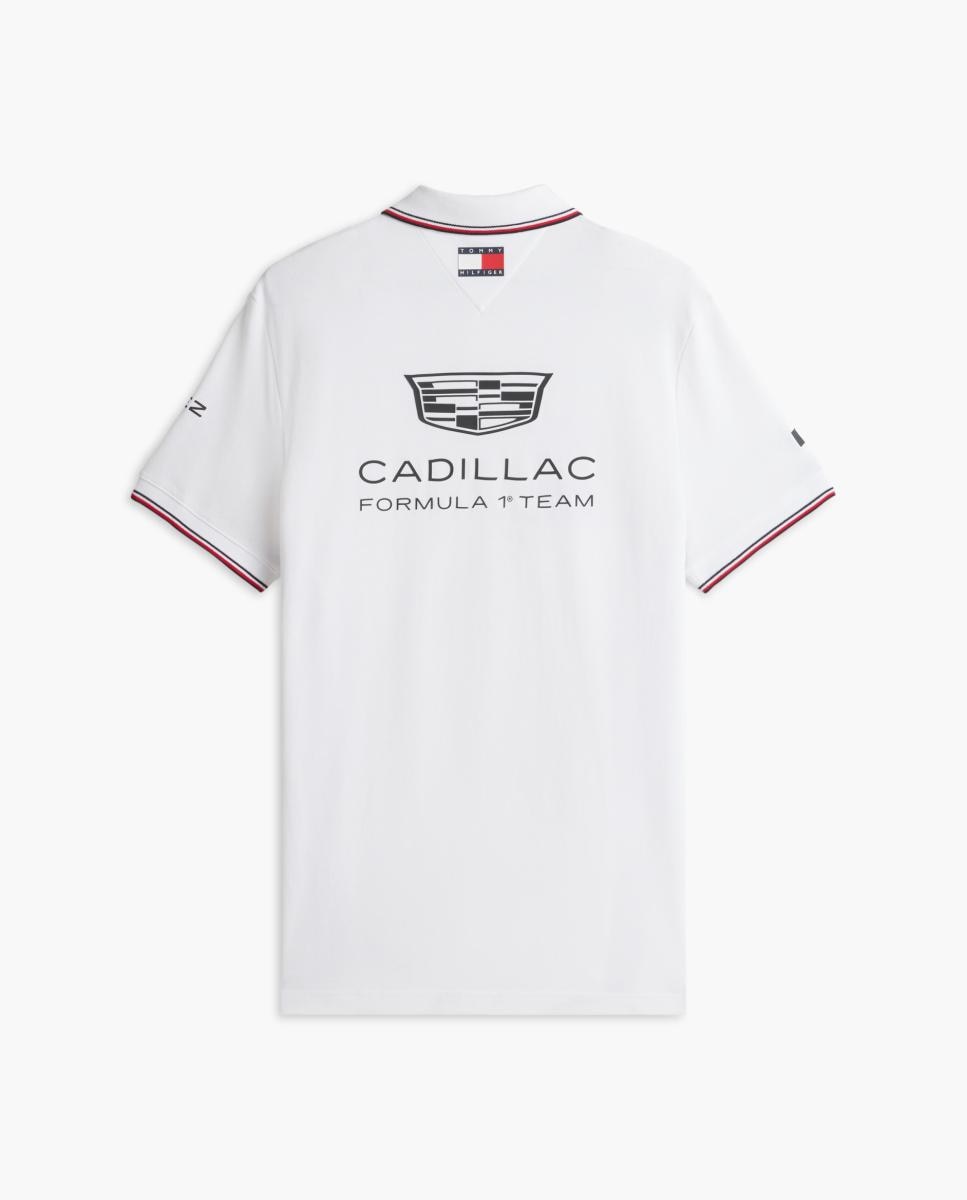Polo de Manga Curta Cápsula Cadillac Branco-6