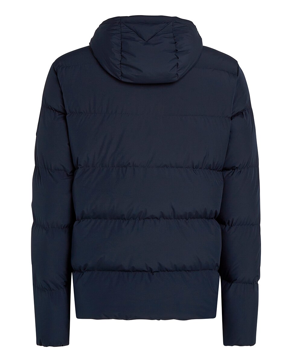 Blusão Acolchoado Tipo Puffer Azul-marinho-2