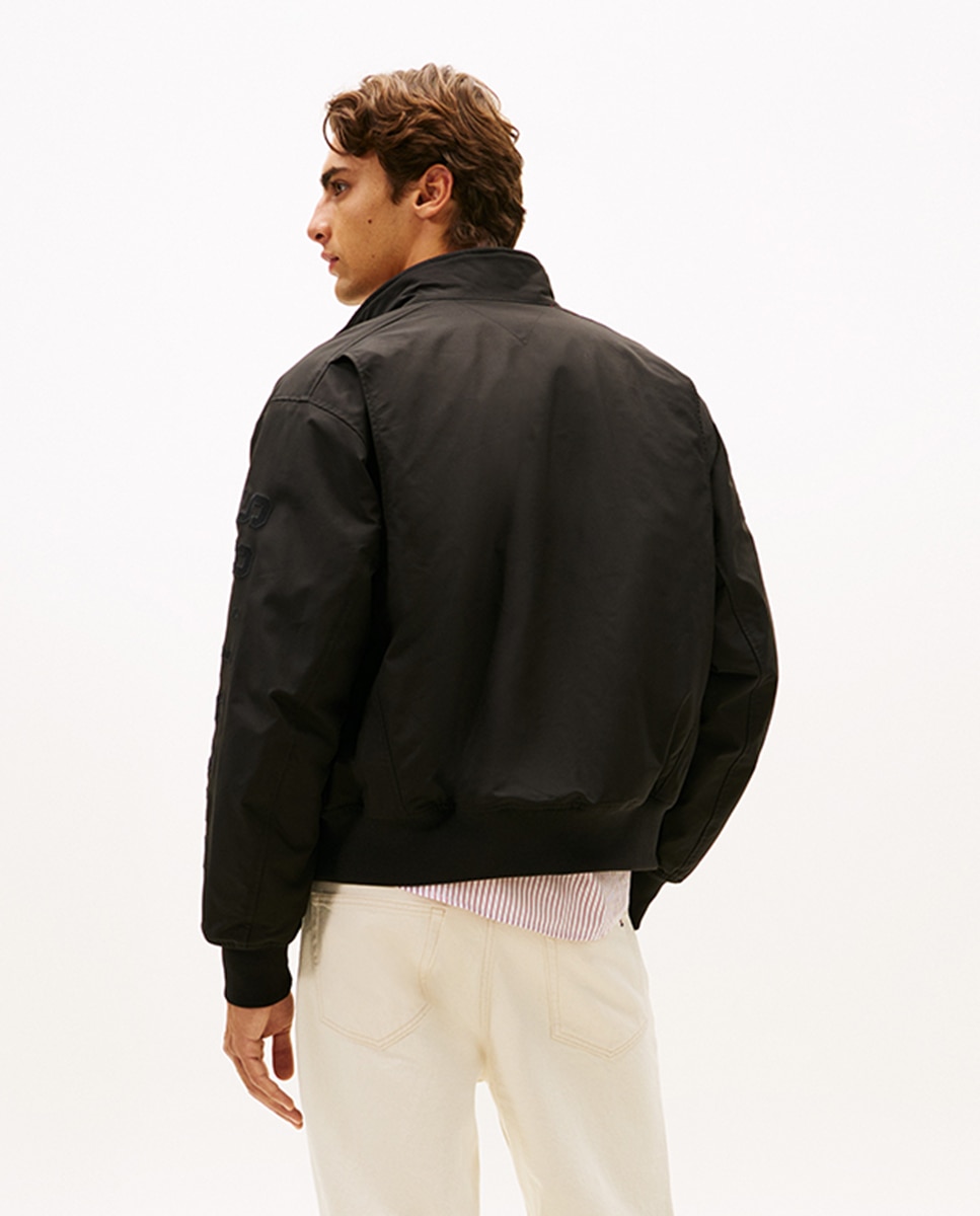 Blusão Bomber Impermeável Preto-2