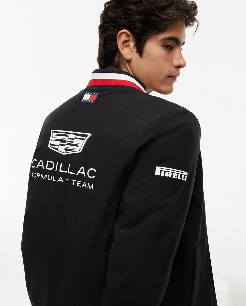 Blusão Tipo Bomber da Cápsula Cadillac Preto-4
