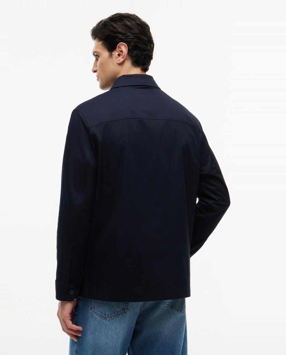 Chaqueta tipo sobrecamisa de caballero - Tommy Hilfiger - Azul marino Azul marino-2