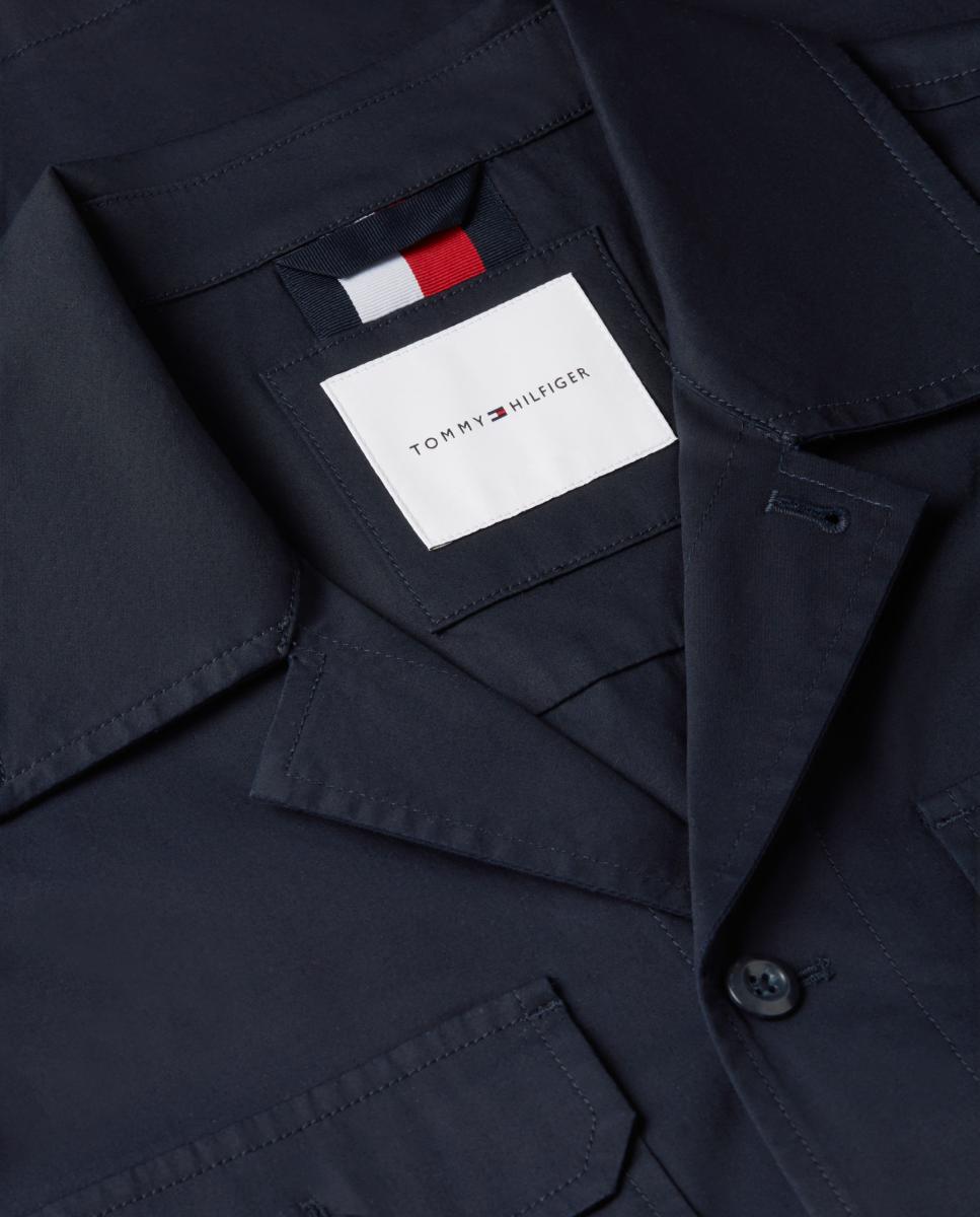 Chaqueta tipo sobrecamisa de caballero - Tommy Hilfiger - Azul marino Azul marino-5