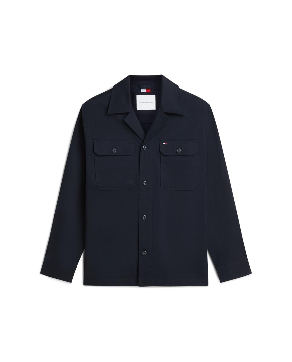 Chaqueta tipo sobrecamisa de caballero - Tommy Hilfiger - Azul marino Azul marino-6