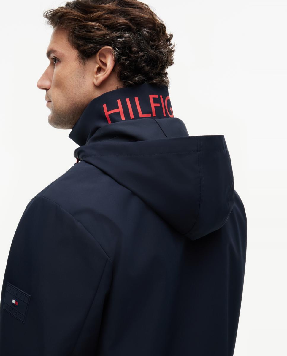 Chaqueta tipo regatta impermeable de caballero - Tommy Hilfiger - Azul marino Azul marino-3